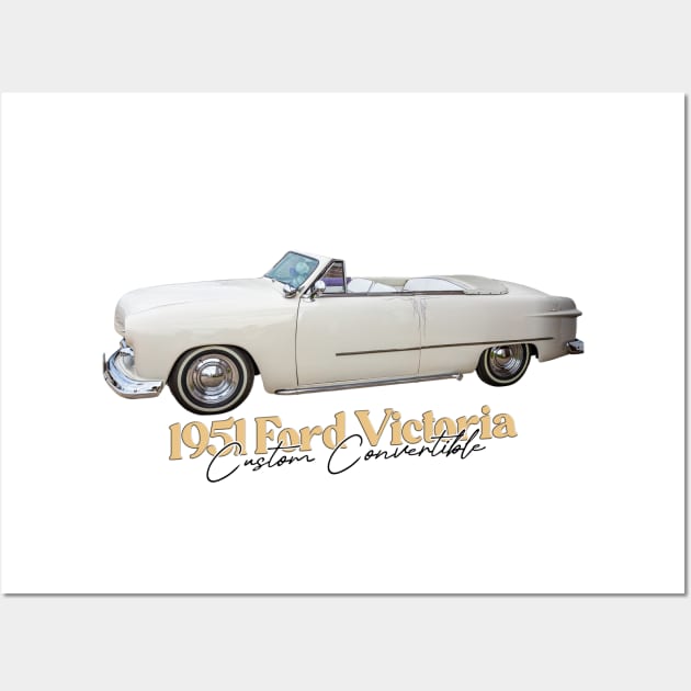 1951 Ford Victoria Custom Convertible Wall Art by Gestalt Imagery